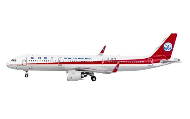 NG Model Airbus A321neo B-307D Sichuan Airlines 1/400 diecast model aircraft