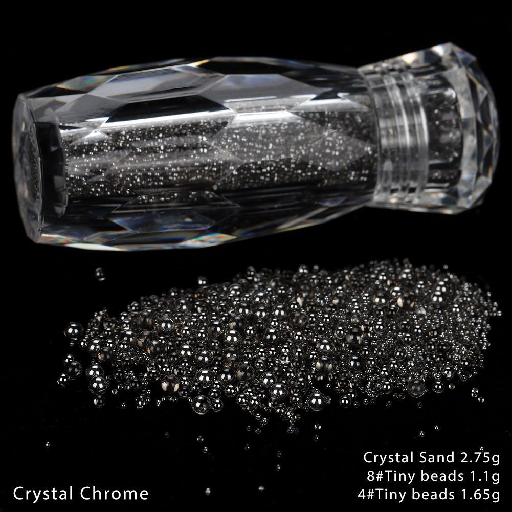 Nail Art Glitter Micro Crystal Pixie 3D Tiny Beads DIY Manicure Rhinestone Decor