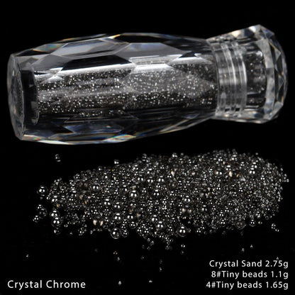 Nail Art Glitter Micro Crystal Pixie 3D Tiny Beads DIY Manicure Rhinestone Decor