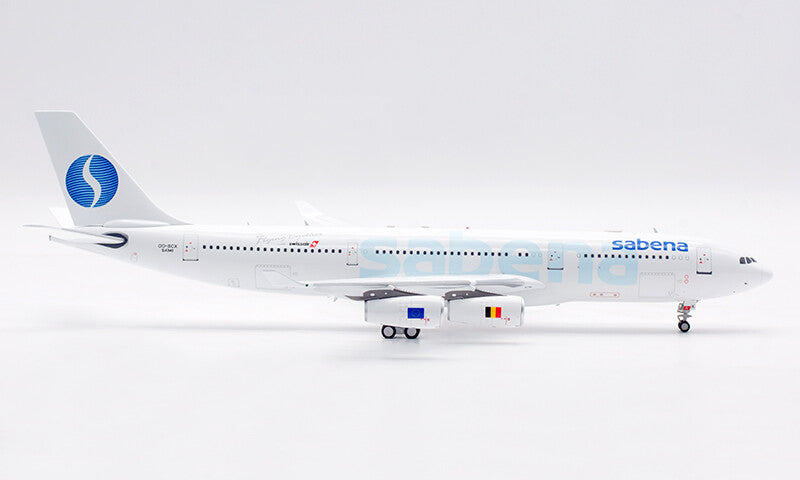 1:200 30CM InFlight Sabena AIRBUS A340-200 Airplane Diecast Plane Aircraft Model
