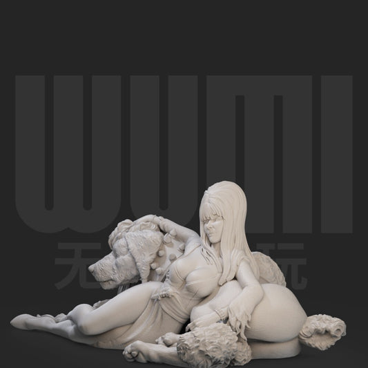 1/24 resin figures model Halloween Queen Unassembled Unpainted