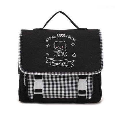 Fashion Backpack Women School Bags Teenager Shoulder Rucksack 29*25*8CM Blue/Red
