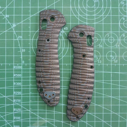 1 Pair G10 Material Handle Scales for Benchmade Griptilian 551 Folding Knife
