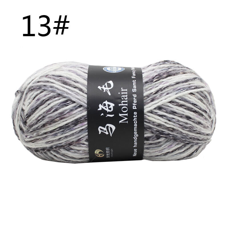 Hot Sale 100g Soft Mohair Cashmere Yarn Thick Woven Knitting Wool Crochet Yarn
