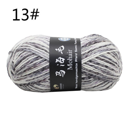 Hot Sale 100g Soft Mohair Cashmere Yarn Thick Woven Knitting Wool Crochet Yarn