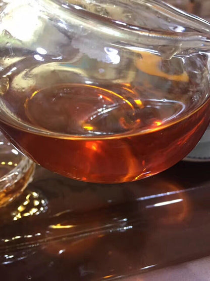 1998 CNNP Zhongcha Wild Arbor Leaves Aged CNNP Pu-erh Tea Raw Pu'er Puer 357g