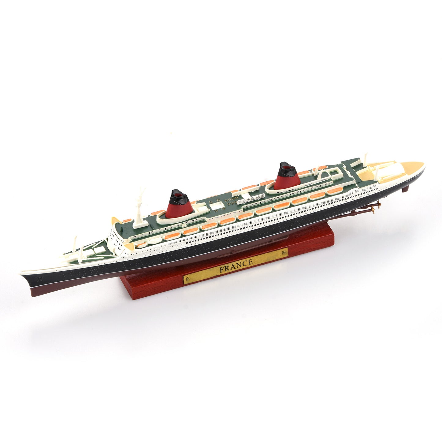 1/1250 France Cruise Ship Diecast Alloy Cruise Boat Model Souvenir Display B