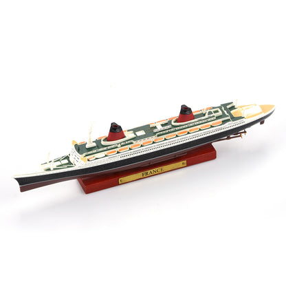 1/1250 France Cruise Ship Diecast Alloy Cruise Boat Model Souvenir Display B