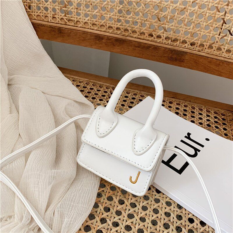 Luxury Polyester Handle Mini Bag Purse Handbag Small Shoulder Crossbody Tote Bag