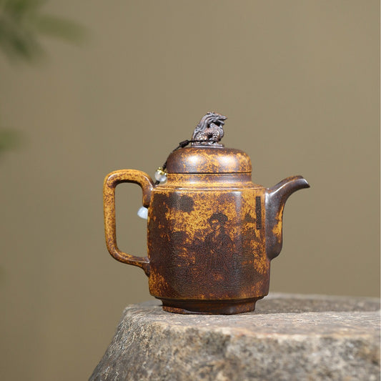 270ml Chinese Teapot China Yixing Zisha Pot Handmade Kungfu Pots