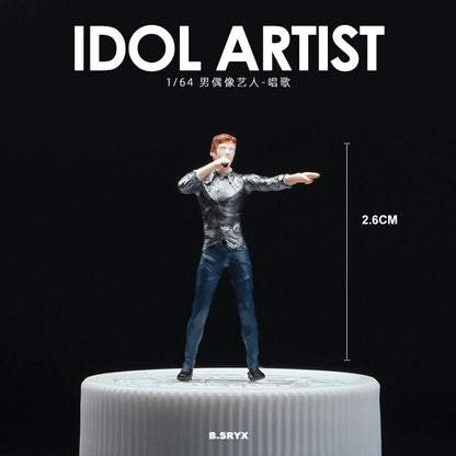1/64 Figure Model Sexy Girl Model Boy Model City Street Mini Scene Doll