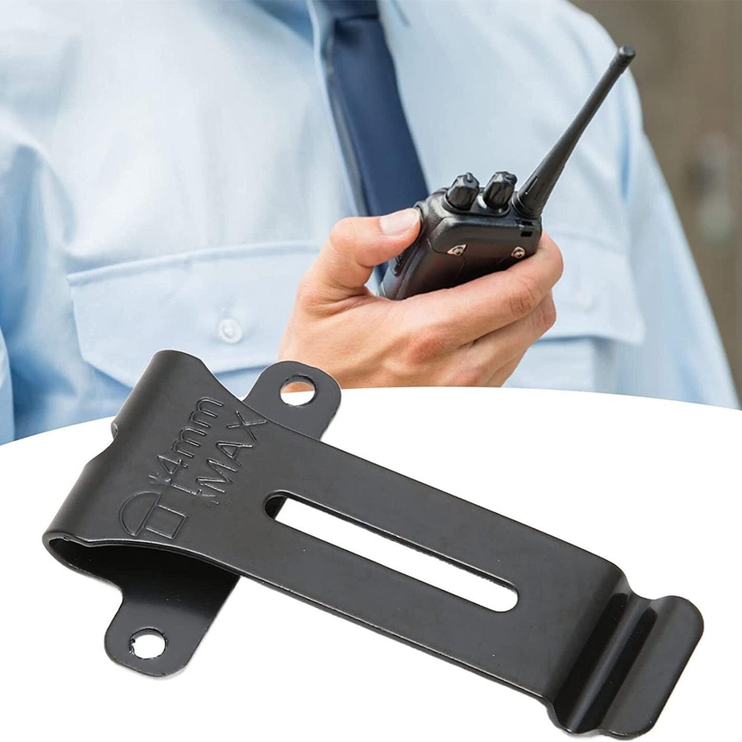 Metal Belt Clip For Kenwood TK-208 TK-308 TH-22AT TH-42AT Radio Walkie Talkie