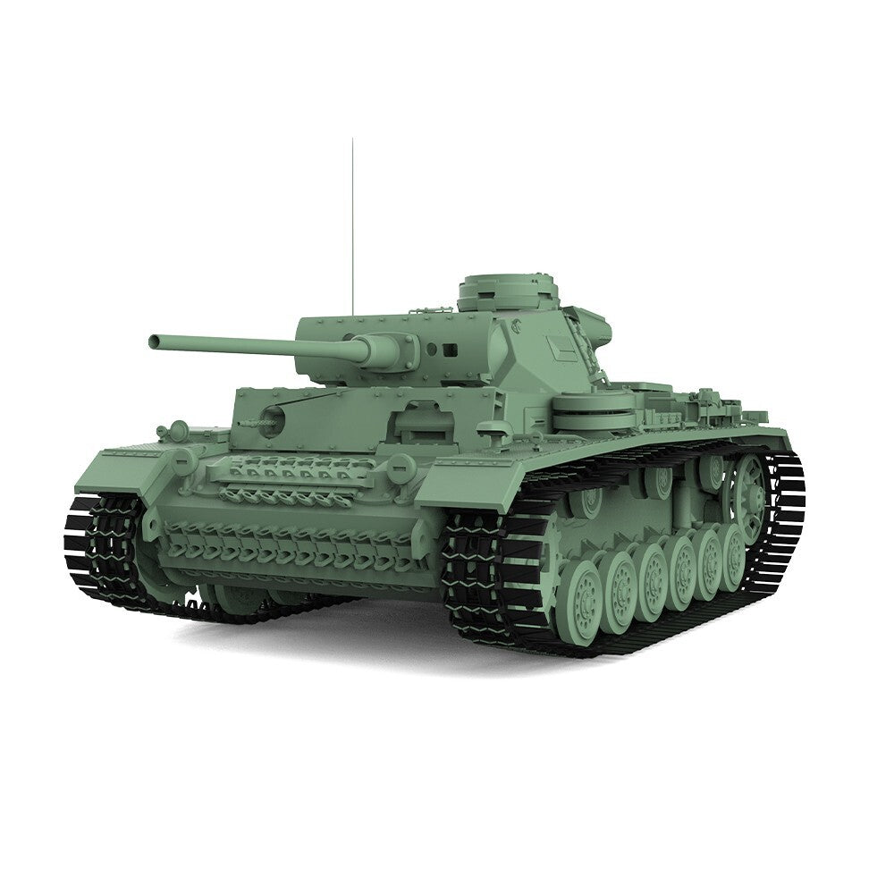 SSMODEL SS100715V2.0 1/100 15mm WarGaming Military Model Kit Pz.Kpfw.III Ausf.L