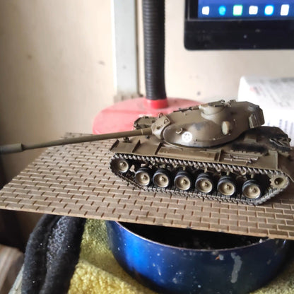 1/72 Us E5 Tank Painted Finished Model