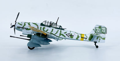 1:72 PANZERKAMPF Junker J-87 Stuka Bomber Plane Diecast Military Fighter Model