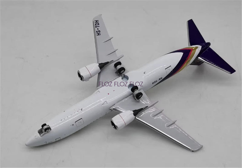 Miniature Model THAI for Boeing B737-400 HS-TDH 1:400 Aircraft Pre-built Model