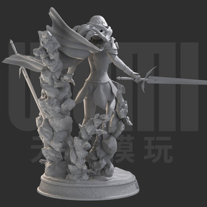 1/24 resin figures model The Sword Character Theresa Unassembled unpainted