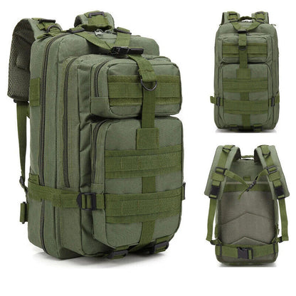 Tactical Backpack Bag 3 Days Army Outdoor Backpack Climbing Camping Hiking Bag