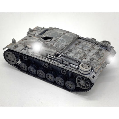 ARTISAN 1/72 III Assault Cannon World Of Tanks Snow Painted Ornament Model