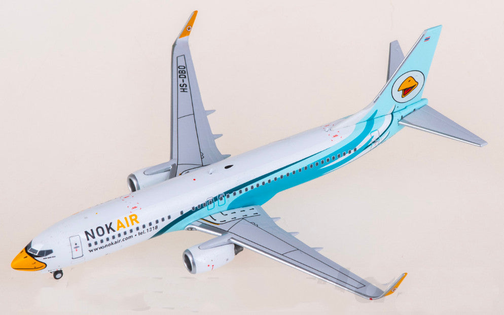 1:400 Panda Model Nok Air Boeing737-800 HS-DBO Passenger Airplane Diecast Model