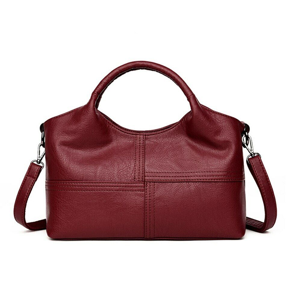 Soft Leather Handbags High Quality Women Bag Small Casual Messenger Shoulder Bag