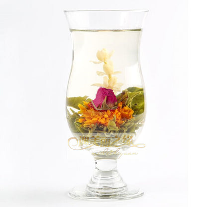 18pcs Handmade Blooming Tea Flowers Blooming Flower Tea Balls Green Tea Gift Box