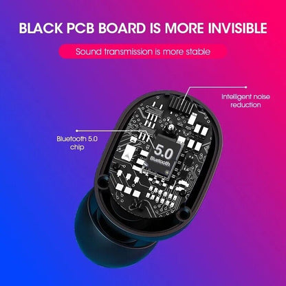 Audifonos Bluetooth 5.0 Inalambricos Auriculares para Telefonos Celular Tabet