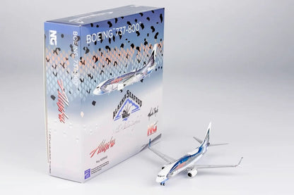 1:400 NG Model Alaska BOEING 737-800 Passenger Airplane Diecast Aircraft Model