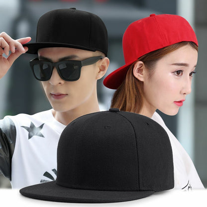 Baseball Caps Big Bone Man Women Plus Size Adult Flat Peak Fitted Hat Large Size