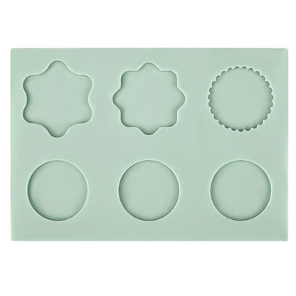 Wax Seal Stamp Molds Silicone Pad Fire Paint Mats Sealing Fixed Shapes DIY Tools