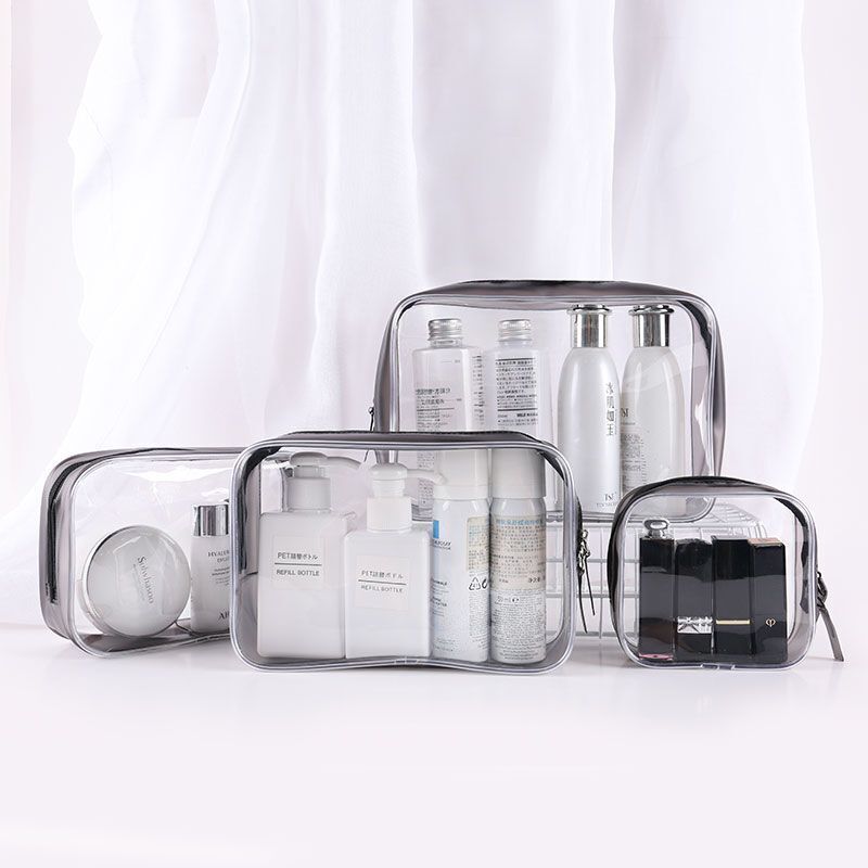 Waterproof Transparent Cosmetic Bag Storage Travel Storage Bag Cosmetic Handbag