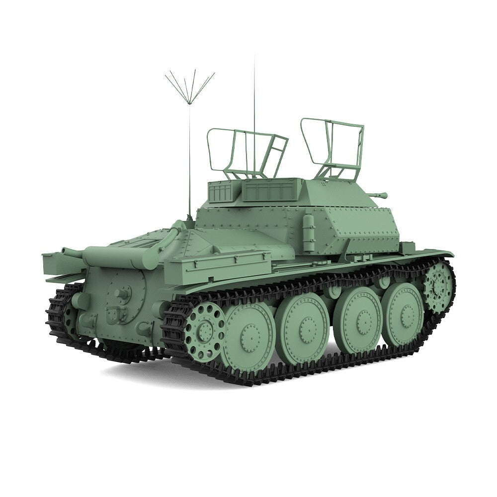 SSMODEL SS72726 1/72 25mm Military Model Kit German 38T Aufklärer Tank