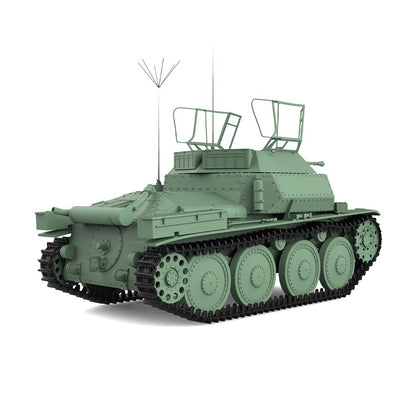 SSMODEL SS72726 1/72 25mm Military Model Kit German 38T Aufklärer Tank