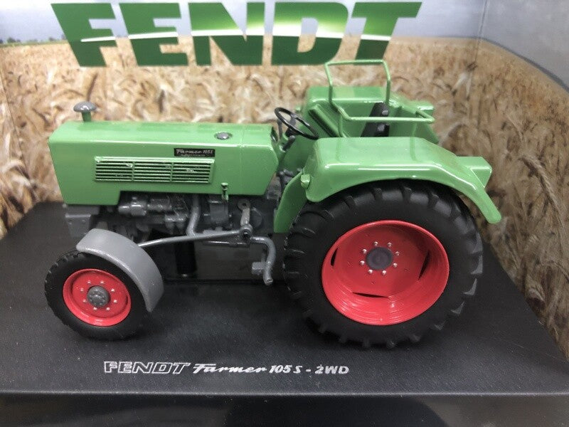 1:32 UH Fendt Farmer 105S-2WD Tractor Farm Vehicle Machinery Diecast Model
