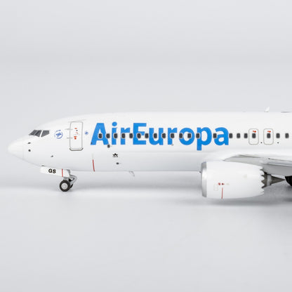 1:400 NGmodels Air Europa B737 MAX 8 Passenger Airplane Diecast Plane Model