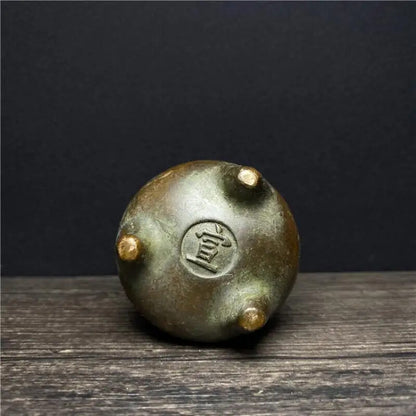 Old China Pure Bronze Carving Islam Islamism Incense Burner Censer