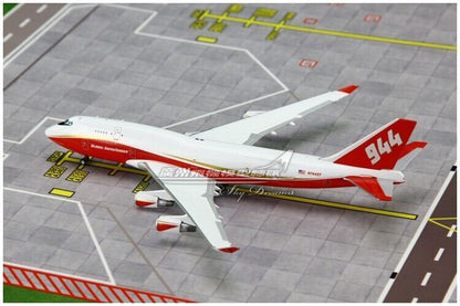 1:400 JC Wings Global Super Tank BOEING 747-400 Airplane Diecast Aircraft Model