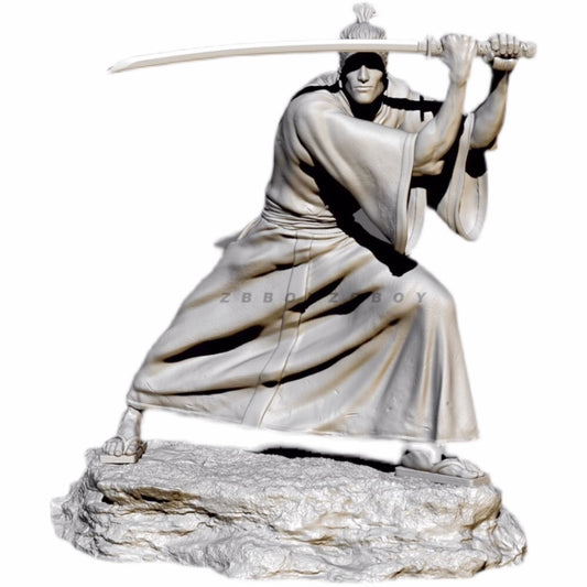 1/24 resin figure model Musashi Sabre Flowing Sabre Man Unassembled Unpainted