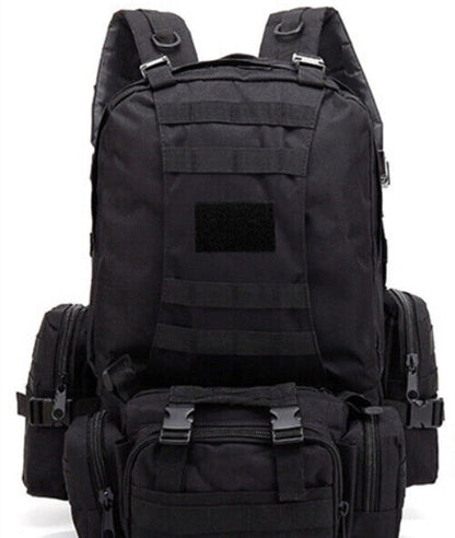 4 in 1 Backpack 55L Tactical Backpack Bag Army Rucksack Outdoor Sport Travel