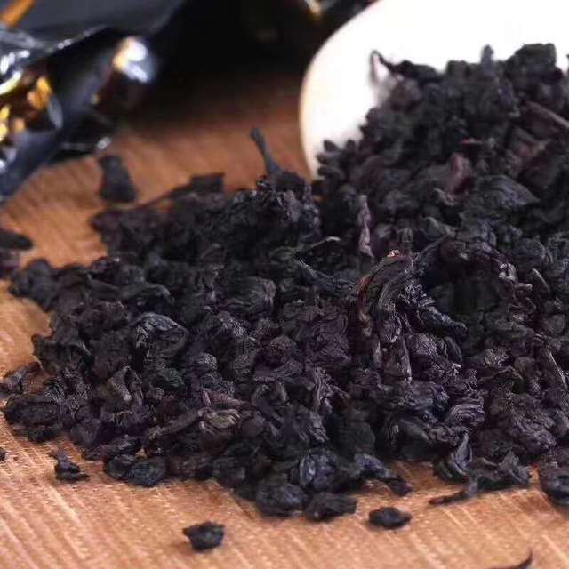 Fresh Nature Oil Cut Black Oolong Tea High Quality Weight Loss Slimming Tea 250g