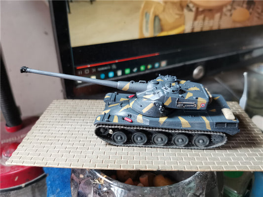 1/72 French AMX50 tank model camouflage