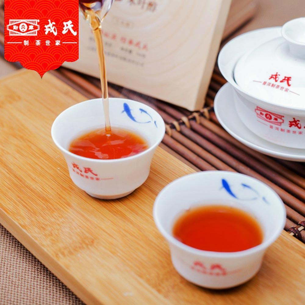 100g Mengku Rongshi Puer Tea Mu Ye Chun 3 Years Aged Ripe Puerh Tea Brick