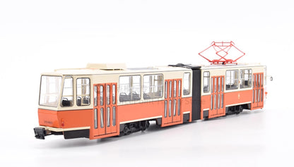 1:43 PremiumClassixxs BVB Berlin 1987 TATRA-KT4 Tram Passenger Car Diecast Model