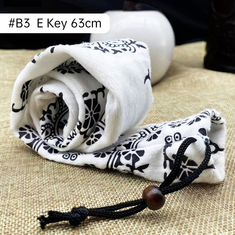 Flute Shakuhachi Storage Case Bag Bamboo Flute Protection Lint Drawstring Bag