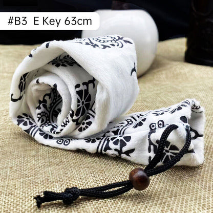 Flute Shakuhachi Storage Case Bag Bamboo Flute Protection Lint Drawstring Bag