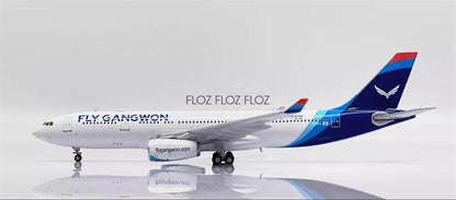 JC Wings FLY GANGWON for Airbus A330-200 HL8512 1:400 Aircraft Pre-built Model