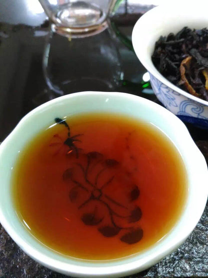 Aged Orange Puer Tea 312 Jujube Fragrance Xinhui Chenpi Pu'er Cooked Loose Tea