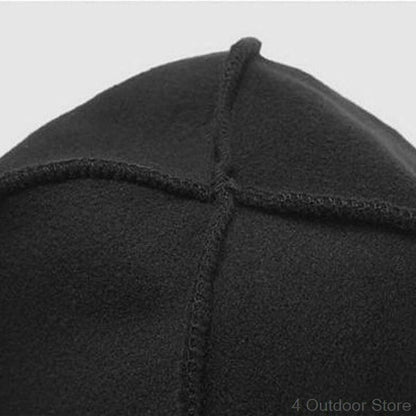 Unisex Polar Fleece Beanie Winter Solid Color Soft Warm Watch Cap Hat Outdoor
