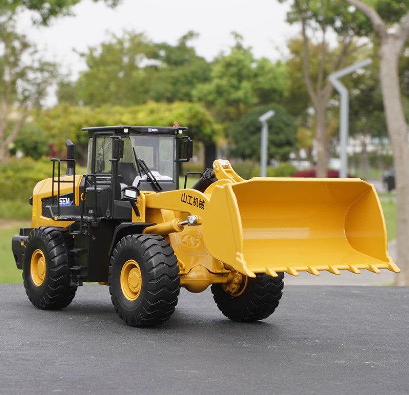 1:35 24CM SHANGGONG SEM Loader Construction Machinery Equipment Diecast Model