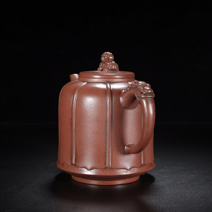 Chinese Yixing Zisha Clay Handmade Exquisite Teapot （龙狮 【底款】徐汉棠）